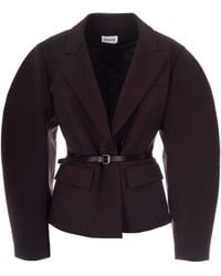 P.A.R.O.S.H. - Double-Breasted Virgin Wool Blazer - Lyst