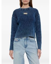 DIESEL - Round-Neck Knitwear - Lyst