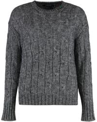 Max Mara - Cabaret Cotton Blend Crew-Neck Sweater - Lyst