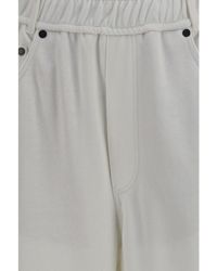Brunello Cucinelli - Track Pants Cotton Trousers - Lyst