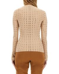 Sportmax - Top With Crystals Polyamide Tops - Lyst