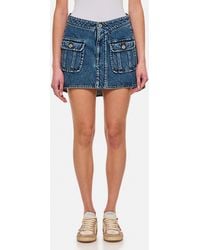 JW Anderson - Jw Anderson Patch Pocket Mini Skirt - Lyst