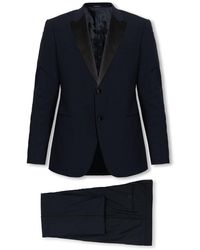 Emporio Armani - Peak-lapels Single-breasted Suit - Lyst
