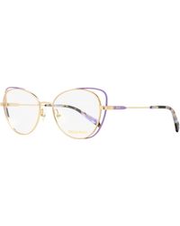 PUCCI - Pucci Floating Oval Eyeglasses Ep5141 028- 54Mm Metal/Plastic (Acetate) - Lyst