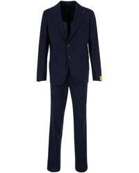 Tagliatore - Pinstripe One-Breasted Suit - Lyst