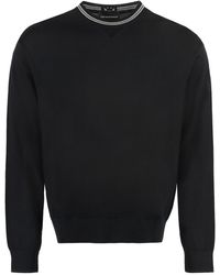 Emporio Armani - Virgin Wool Sweater - Lyst
