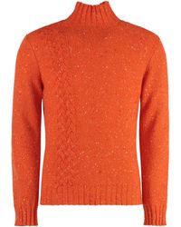 Malo - Cashmere Turtleneck Sweater - Lyst