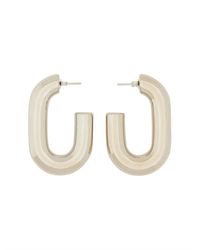 Rabanne - Xl Link Earrings Brass - Lyst