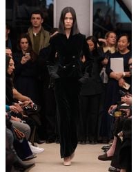 Maison AlaïA - Veste Ajustée En Velours De Coton Jacket - Lyst