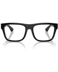 Burberry - Eyeglasses Square Full Rim, Top On Vintage Check Frame And Clear Demo Lenses Lens Be24114121 - Lyst
