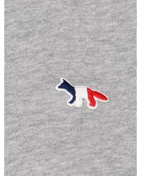 Maison Kitsuné - Tricolor Fox Crew Neck Sweatshirt - Lyst