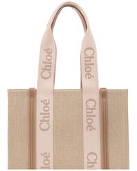 Chloé - Woody Medium Shopper Bag - Lyst