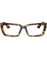 Miu Miu - 0Mu 04Xv Vau1O1 Havana Glasses - Lyst
