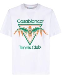 Casablancabrand - Playful Eagle T-Shirt - Lyst