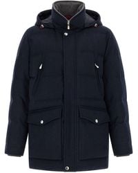 Brunello Cucinelli - Wool Parka Clothing - Lyst