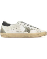Golden Goose - Leather Super Star Classic Sneakers - Lyst