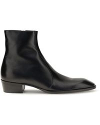 Saint Laurent - Aurelien Splendor Ankle Boots - Lyst