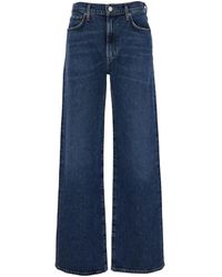 Agolde - Harper Five-Pocket Straight Jeans - Lyst