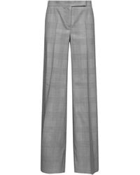 Max Mara - Glen Plaid Wool Mxmnetto Trousers - Lyst