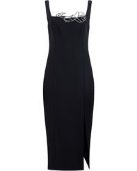 Blumarine - Midi Dress Polyester - Lyst