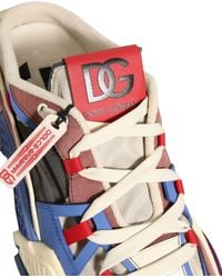 Dolce & Gabbana - Low Top Airmaster Sneakers Shoes Nylon Viscose Lamb Calfskin - Lyst