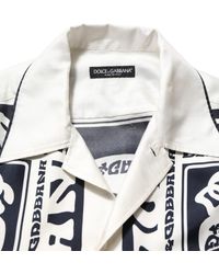 Dolce & Gabbana - Logo Bandana Short Sleeves Shirt And Silk - Lyst