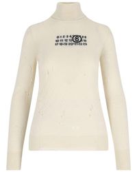 MM6 by Maison Margiela - Numeric Sweater - Lyst