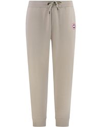 Canada Goose - Cotton Track-Pants - Lyst