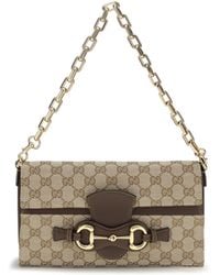 Gucci - Medium Horsebit Ristretto Shoulder Bag - Lyst