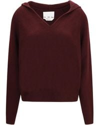 Sa Su Phi - Cashmere Hooded Sweater Kashmir/Capra Hircus; Silk - Lyst