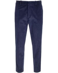 Moncler - Blue Trousers - Lyst