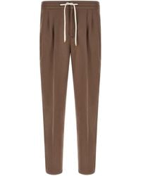 Brunello Cucinelli - Linen Casual Pants - Lyst