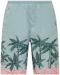 Palm Angels - Palm Row Long Swimshorts - Lyst