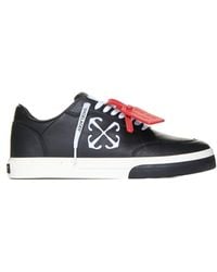 Off-White c/o Virgil Abloh - Off- Low Leather Vulcanized Sneakers For - Lyst