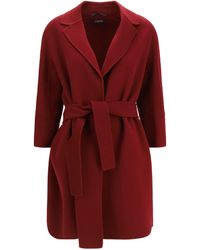 Max Mara - 'S Maxmara Arona Virgin Wool Coat - Lyst