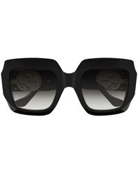 Gucci - Sunglasses Square Full Rim, Frame And Gradient Lens Gg1022S001 - Lyst