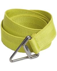 Bottega Veneta - Triangle Logo Nastro Belt Accessories - Lyst