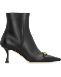 Jimmy Choo - Ryker Leather Ankle Boots - Lyst