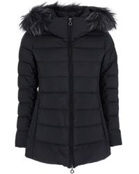Tatras - Down Jacket With Fur Hood - Lyst