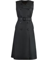 Moorer - Aurelia Techno Fabric Trench Coat - Lyst