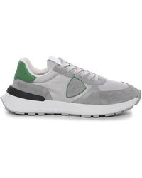 Philippe Model - Sneakers With Suede Panels - Lyst