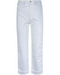 3x1 - Buttoned Straight Jeans - Lyst
