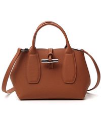 Longchamp - Roseau Small Top Handle Bag - Lyst