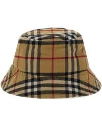 Burberry - Bucket Hat Check - Lyst