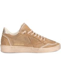 Golden Goose - Sneakers Ball Star Tobacco Suede Leather Trainers - Lyst