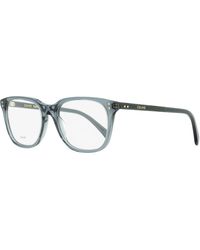 Celine - Soft Rectangular Eyeglasses Cl50082I 090 55Mm Plastic (Acetate) - Lyst