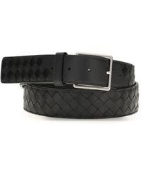 Bottega Veneta - Intreccio Leather Belt - Lyst