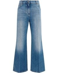 Valentino - Straight-Leg Jeans Cotton - Lyst