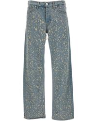 sunflower - Used Effect Detail Jeans - Lyst