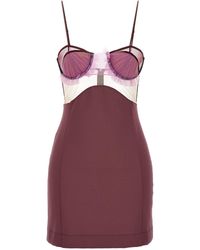 Nensi Dojaka - 'Explosive Flower Bra' Dress - Lyst